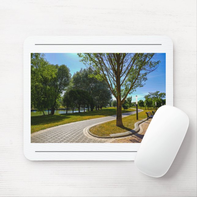 Belarus Беларусь Minsk Nature Scenery Mousepad (With Mouse)