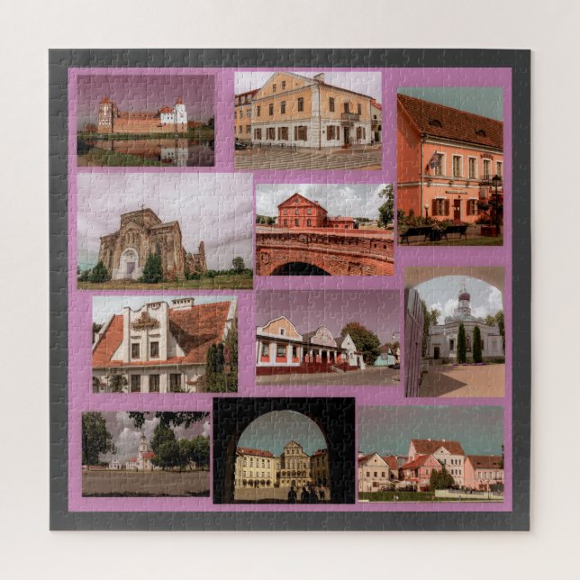 Belarus Беларусь Minsk Pinsk Architecture Jigsaw Puzzle (Vertical)