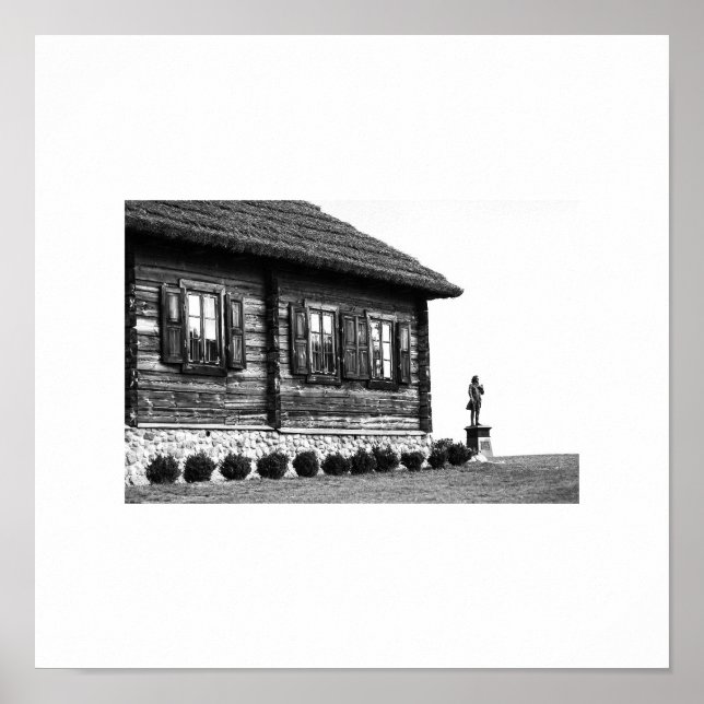 Belarus Беларусь Tadeusz Kosciuszko Birth Place Poster (Front)
