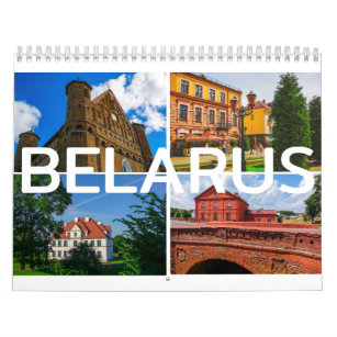 Belarus Architecture Landscape Minsk Brest Calendar