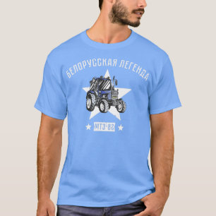 Belarus Bauer Tractor Farmers Tractor T-Shirt