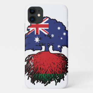 Belarus Belarusian Australian Australia Tree Roots iPhone 11 Case