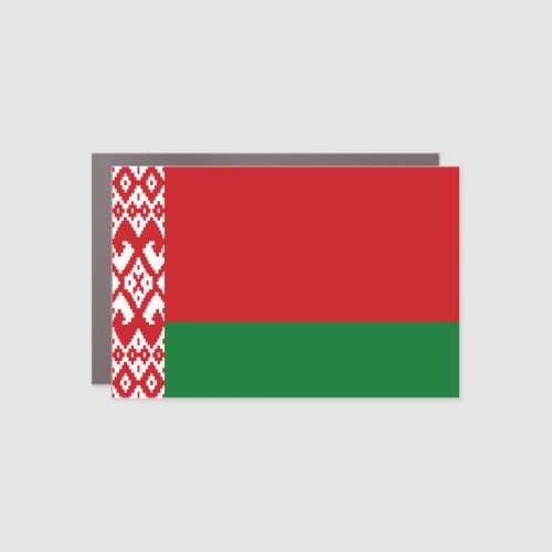 Belarus Car Magnet