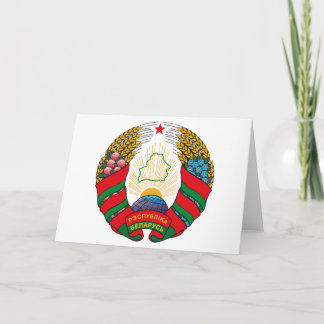 Belarus Coat of Arms (old) Greeting Card