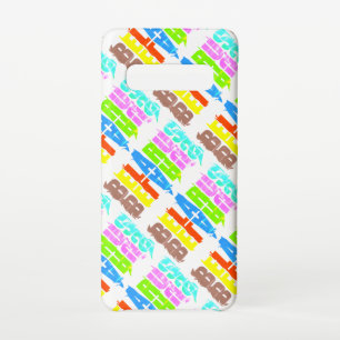 Belarus Colourful Letters Funky Samsung Galaxy S10 Case