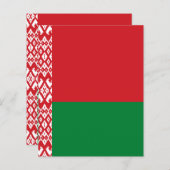 Belarus flag (Front/Back)