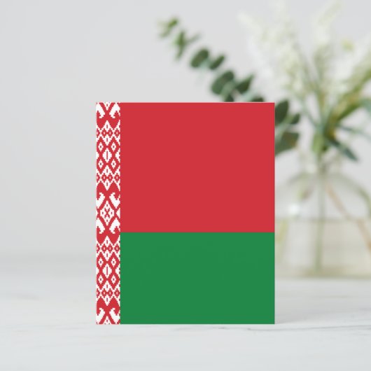 Belarus flag (Standing Front)