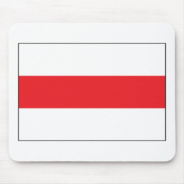 Belarus Flag (1991) Mousepad (Front)