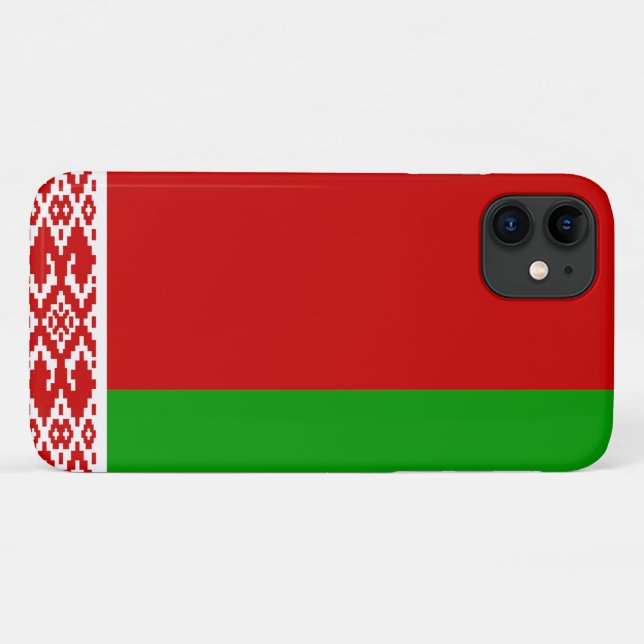 Belarus Flag Case-Mate iPhone Case (Back (Horizontal))
