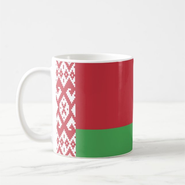 Belarus Flag Coffee Mug (Left)