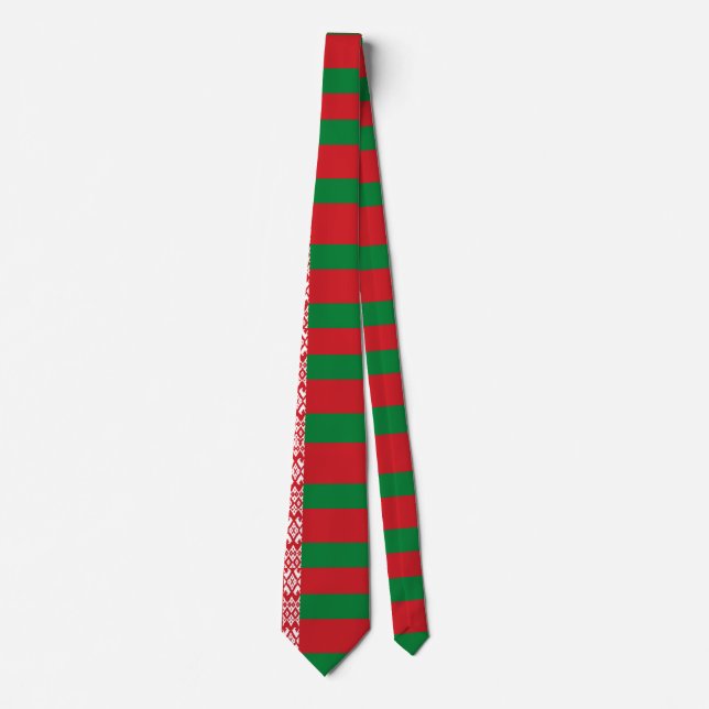Belarus Flag Neck Tie (Front)