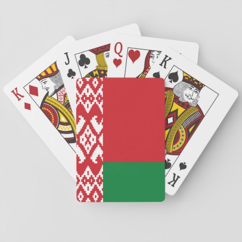 Belarus Flag Playing Cards