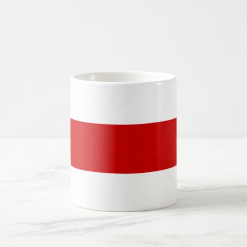 Belarus Flag Red and White Coffee Mug