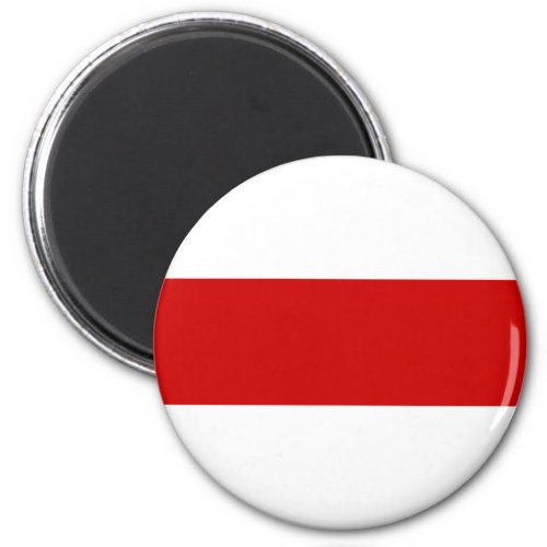 Belarus Flag Red and White Magnet
