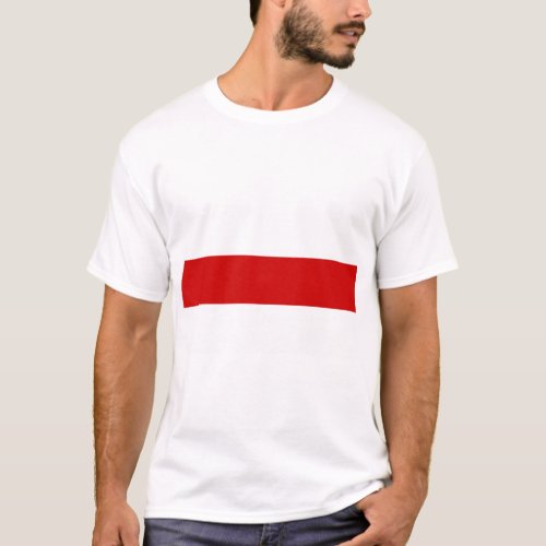 Belarus Flag Red and White T_Shirt