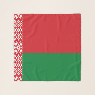 Belarus flag scarf