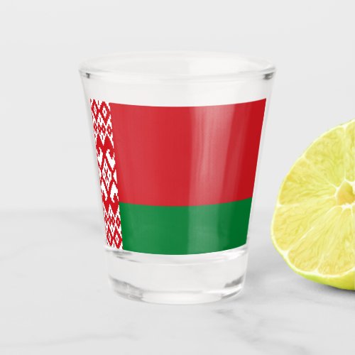 Belarus Flag Shot Glass