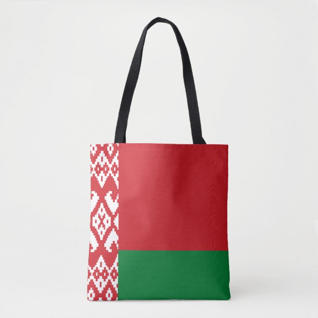 Belarus Flag Tote Bag (Front)