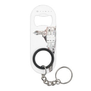 Belarus Grodno City Architecture Opener Keychain