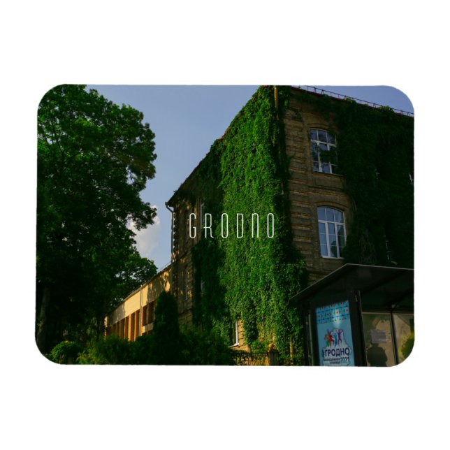 Belarus Grodno City Architecture University Magnet (Horizontal)