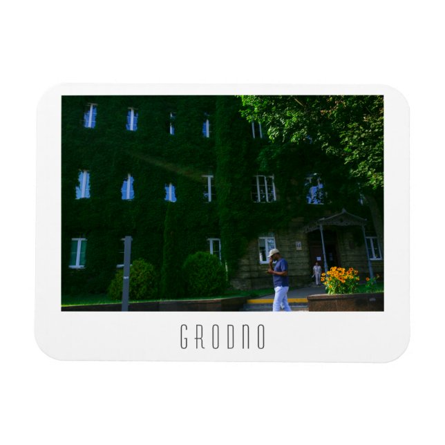 Belarus Grodno City Architecture University Magnet (Horizontal)