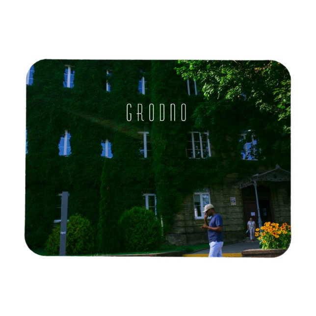 Belarus Grodno City Architecture University Magnet (Horizontal)