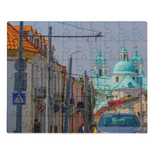 Belarus Grodno Cityscape City Architecture Jigsaw Puzzle