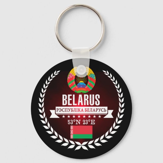 Belarus Keychain (Front)
