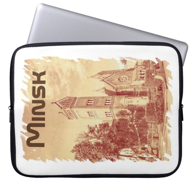 Belarus Minsk Architecture Laptop Sleeve Cover (Front)