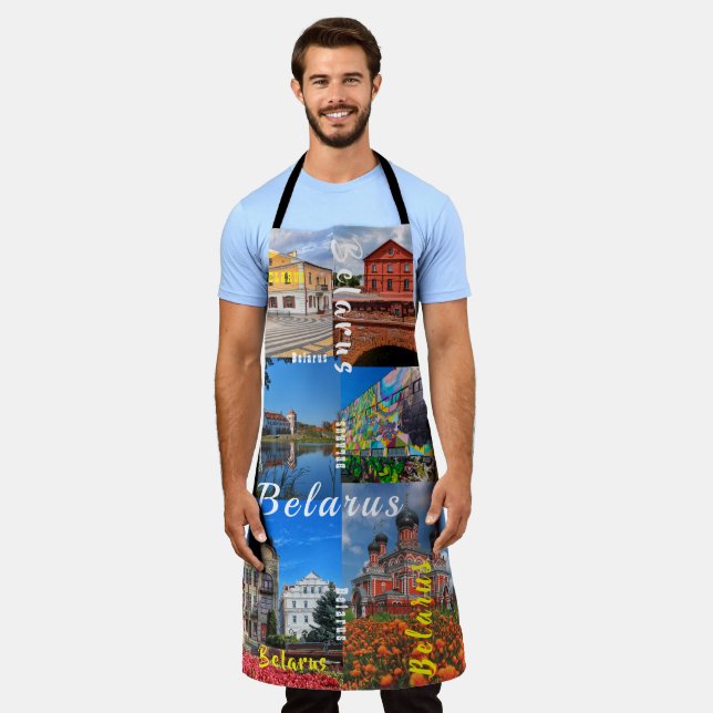 Belarus Minsk Grodno Pinsk Borisov Architecture Apron (Worn)