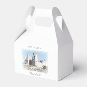 Belarus Mir Castle Architecture Мирский Замок Favor Boxes