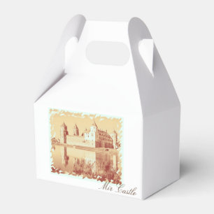 Belarus Mir Castle Architecture Мирский Замок Favor Boxes