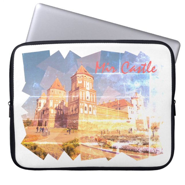 Belarus Mir Castle Architecture Laptop Sleeve (Front)