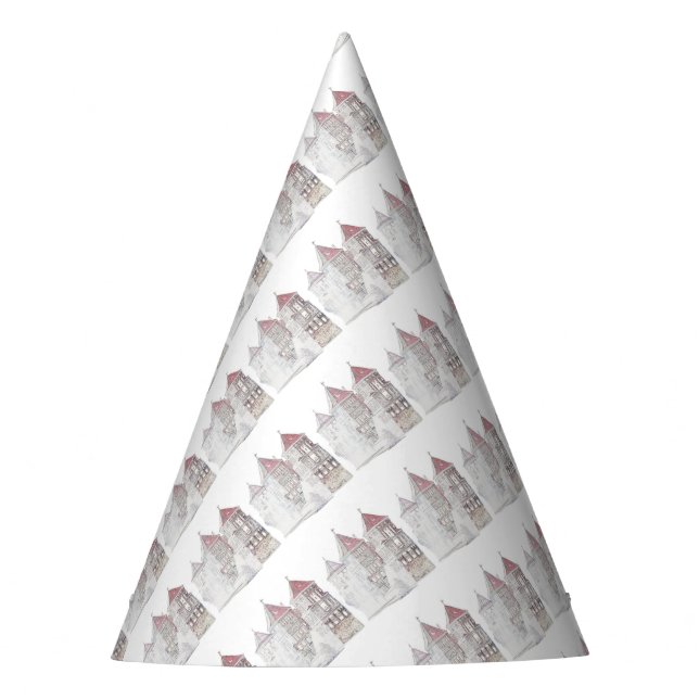 Belarus Mir Castle Architecture Party Hat (Front)