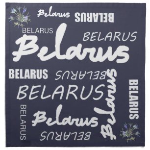 Belarus National Corn Flower Cloth Napkin