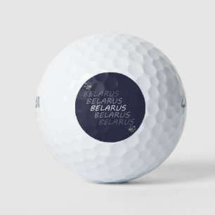 Belarus National Corn Flower Golf Balls