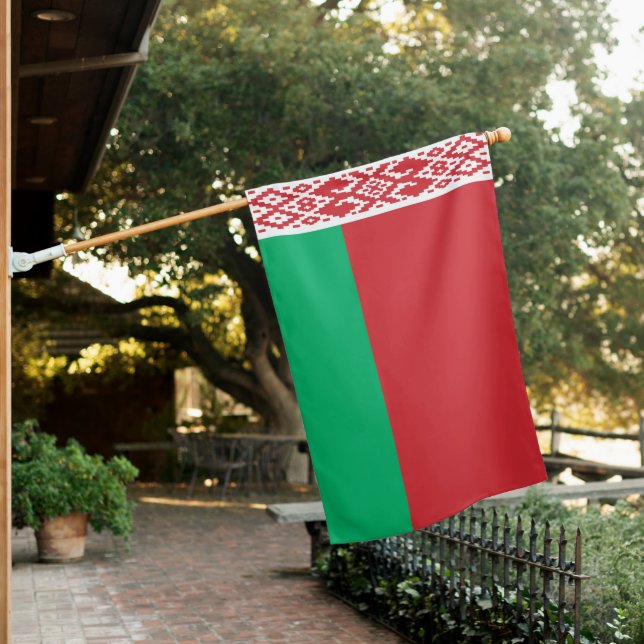 Belarus National Flag (In SItu)