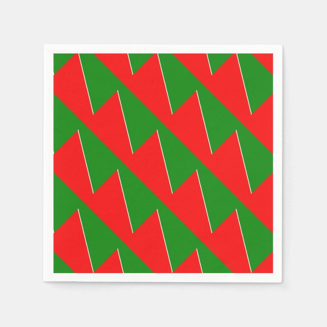 Belarus National Flag Colours Napkins (Front)