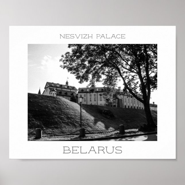 Belarus Nesvizh Palace Architecture Nature Poster (Front)