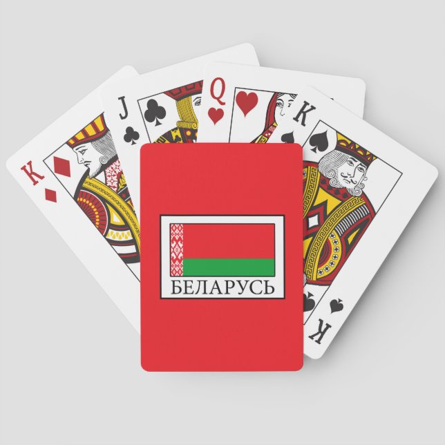 Belarus Poker Cards (Back)