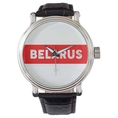 Belarus protest flag symbol red white revolution d watch