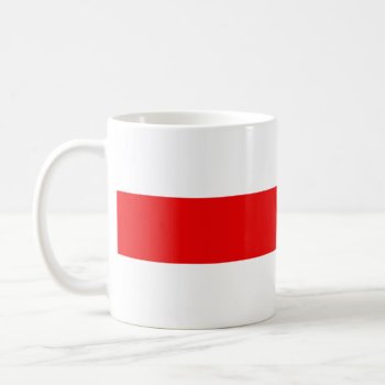 Belarus Protest Flag Symbol Red White Revolution F Coffee Mug by tony4urban at Zazzle