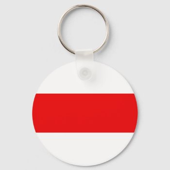 Belarus Protest Flag Symbol Red White Revolution F Keychain by tony4urban at Zazzle