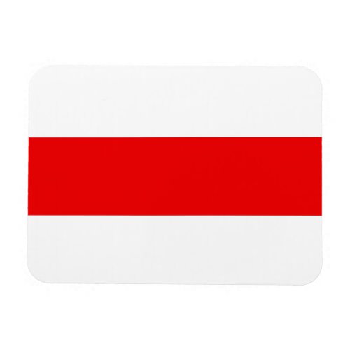 Belarus protest flag symbol red white revolution f magnet