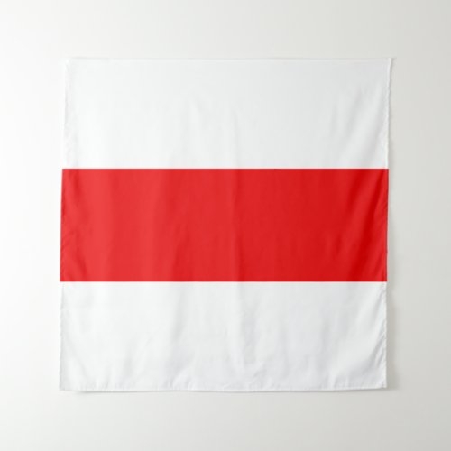 Belarus protest flag symbol red white revolution f tapestry