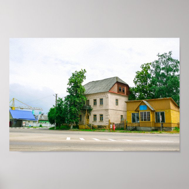 Belarus Slonim Life Cityscape Architecture  Poster (Front)