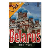 Belarus Vintage Travel Poster (Front)