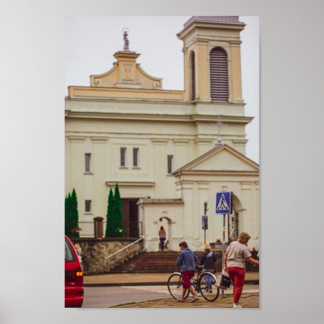 Belarus Volkovysk Vawkavysk Architecture Poster (Front)