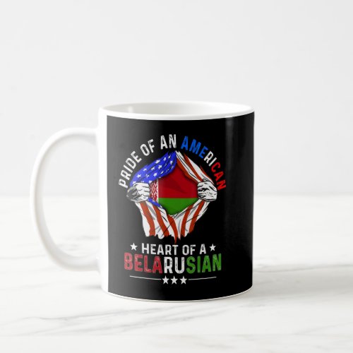 Belarusian American America Pride Foreign Belarus  Coffee Mug