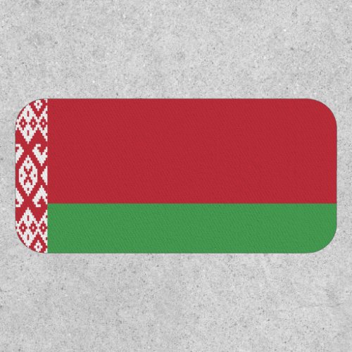 Belarusian Flag Flag of Belarus Patch